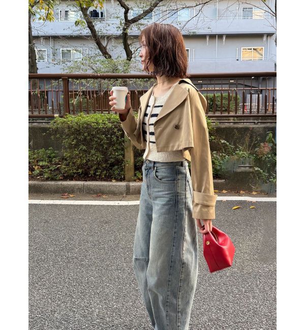 LAGUNAMOON「メタルカーブチェーンチョーカーネックレス」|ネックレス|