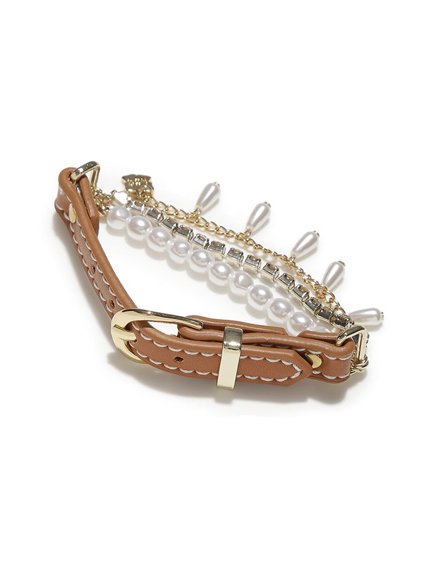 FURFUR「レザーパールブレスレット」|ブレスレット・バングル|