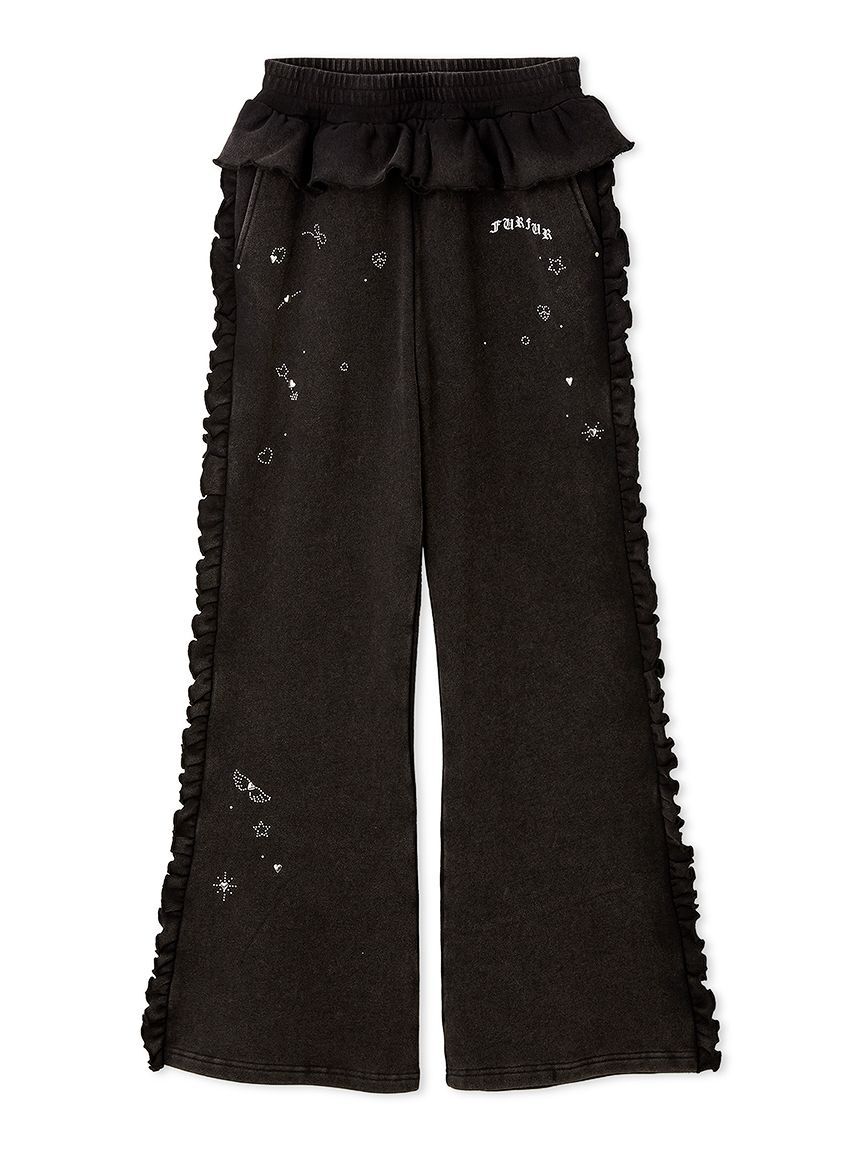 FURFUR「フリルスウェットパンツ」|チノ|CGRY