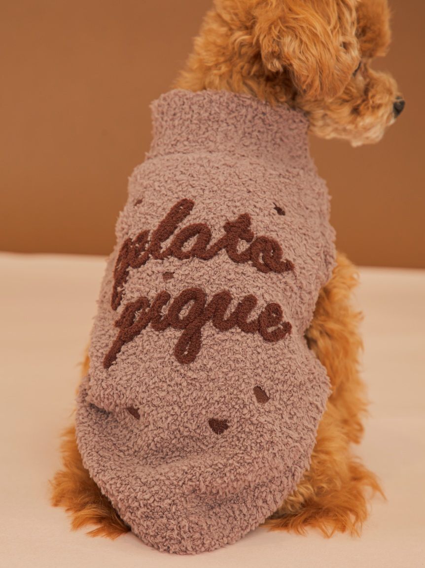 GELATO PIQUE CAT&DOG「【Valentine】【CAT&DOG】ハイネックロゴプルオーバー」|その他|