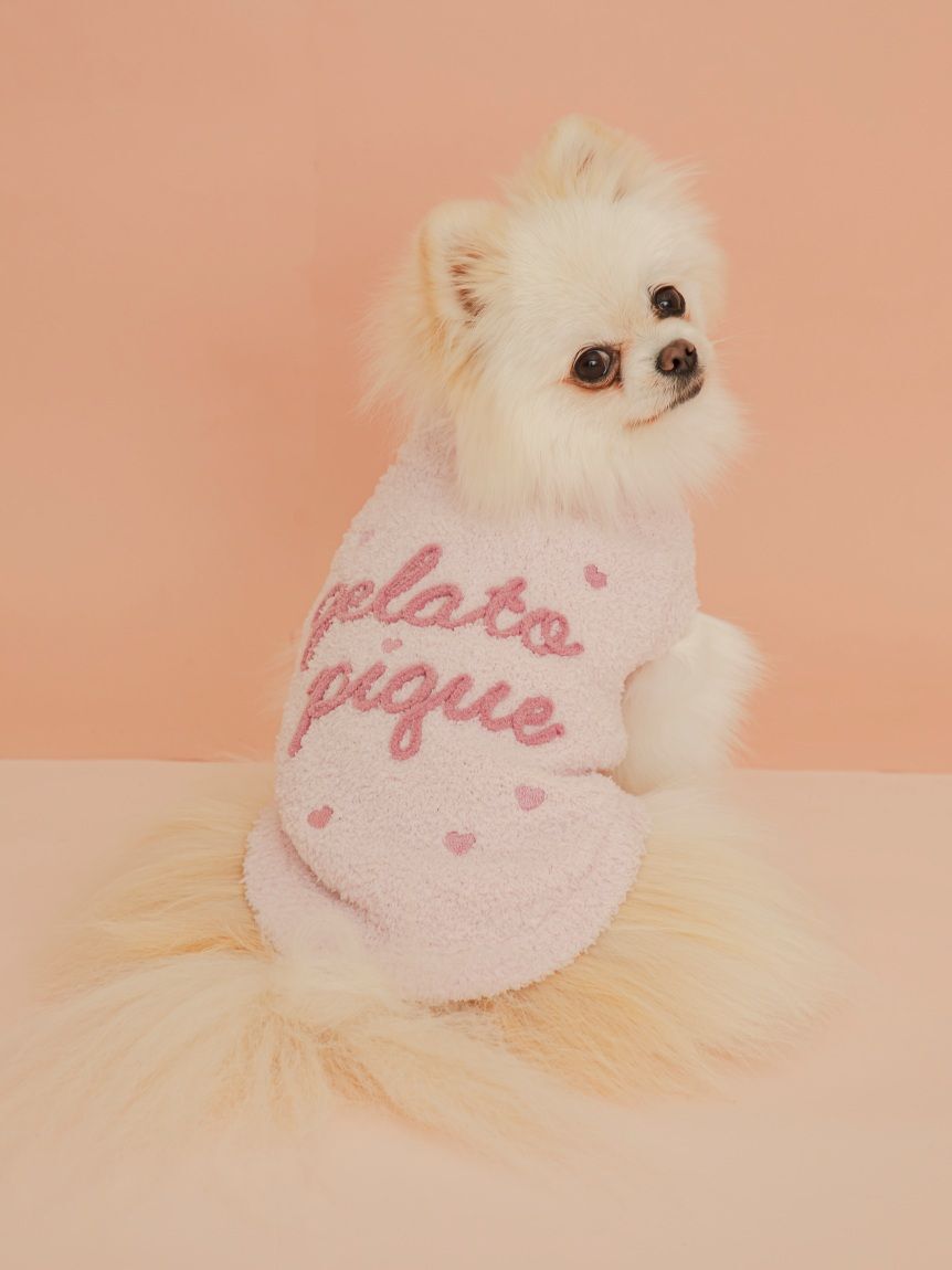  GELATO PIQUE CAT&DOG「【Valentine】【CAT&DOG】ハイネックロゴプルオーバー」|その他|PNK