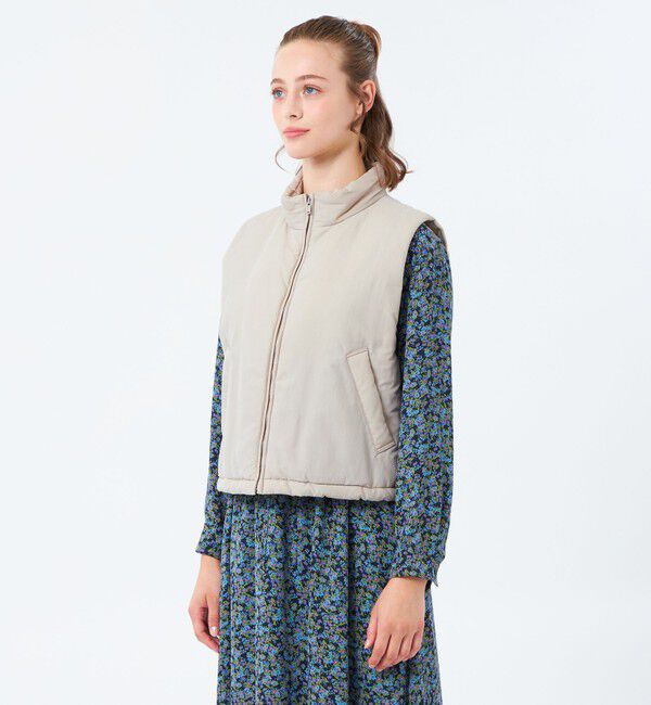 MACKINTOSH PHILOSOPHY「スタンドカラーパデットベスト」|ブルゾン・スタジャン|