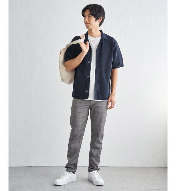 ikka「【洗濯機で洗える／2点セット】GOKU楽ニットシャツインナーセット」|その他|