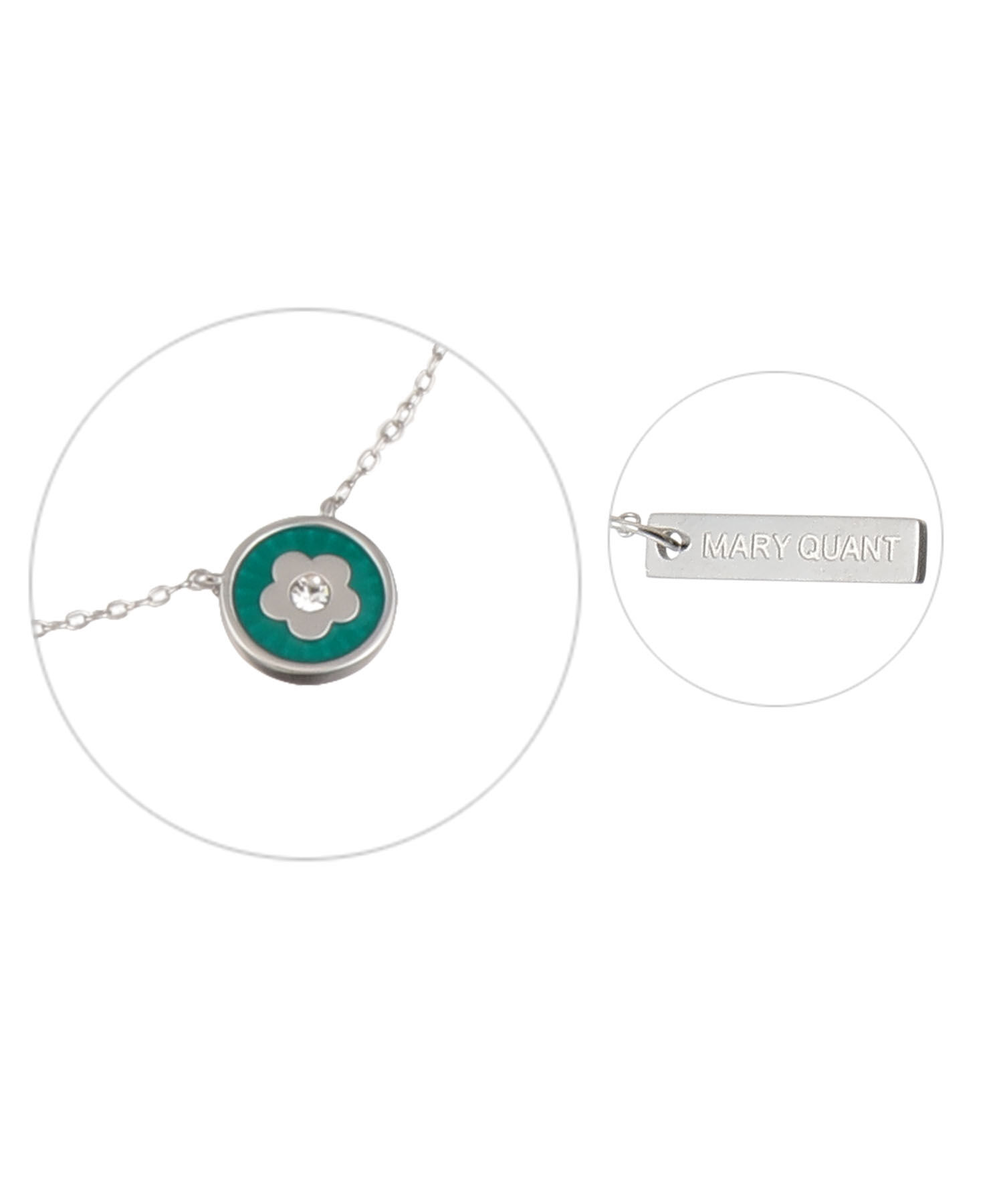 MARY QUANT「トランスペアレントカラーエポ ネックレス」|ネックレス|