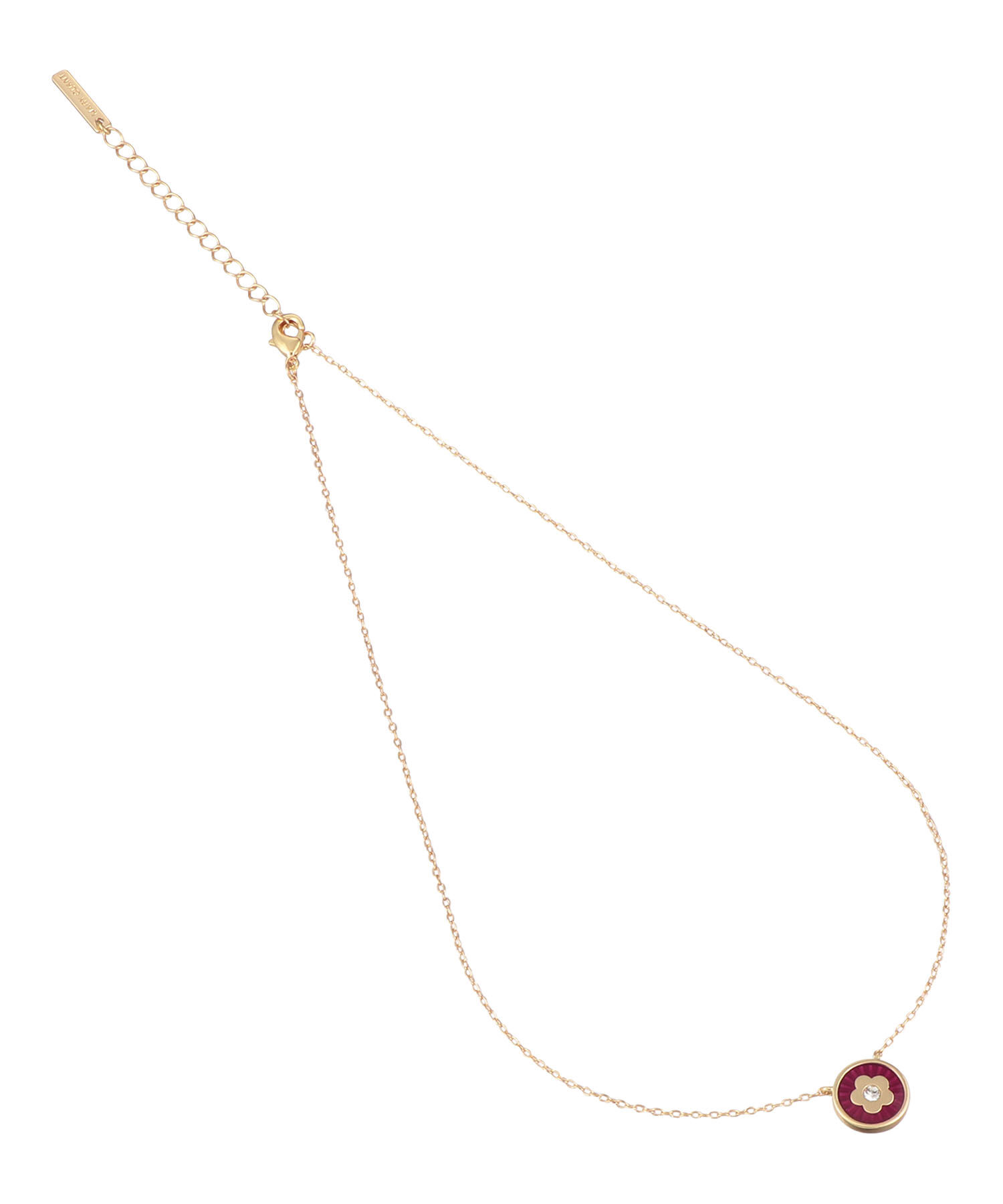 MARY QUANT「トランスペアレントカラーエポ ネックレス」|ネックレス|