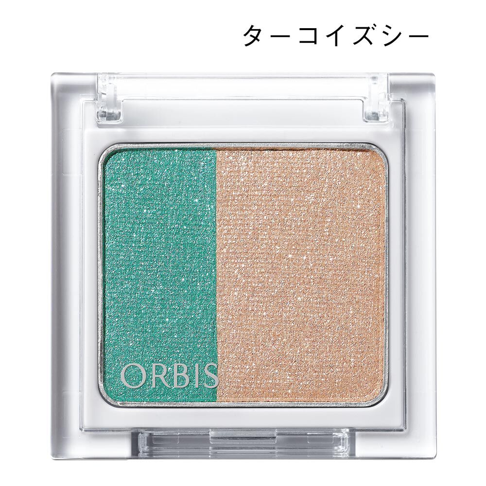 ORBIS「ORBIS ツイングラデーションアイカラー（ケース入り）」|アイシャドウ|ターコイズシー