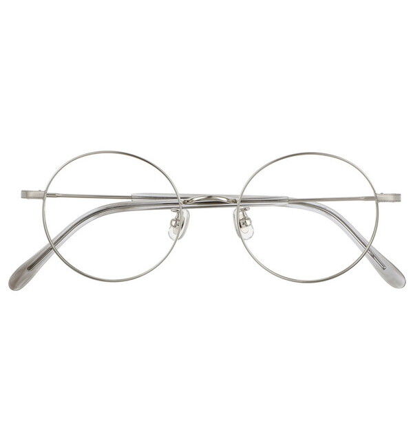  「ラウンド型 メガネ｜さりげない光沢と華奢なメタルフレーム レンズ交換券付き Zoff CLASSIC」|メガネ|