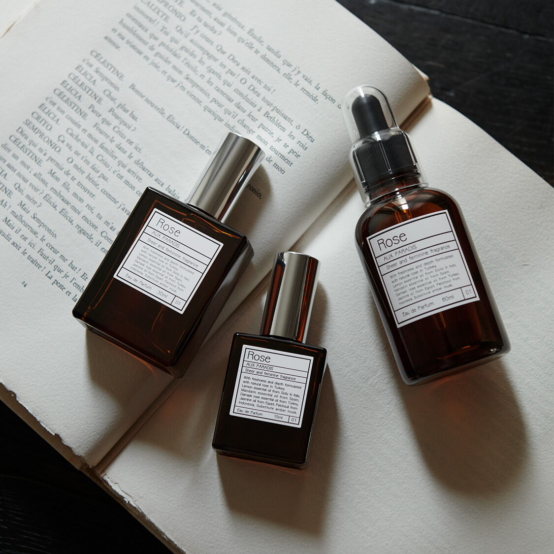 AUX PARADIS「オゥパラディ ローズ オードパルファム (60ml)」|香水・フレグランス|