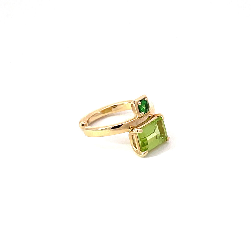 STAR JEWELRY「GREEN LINKS」|イヤリング|