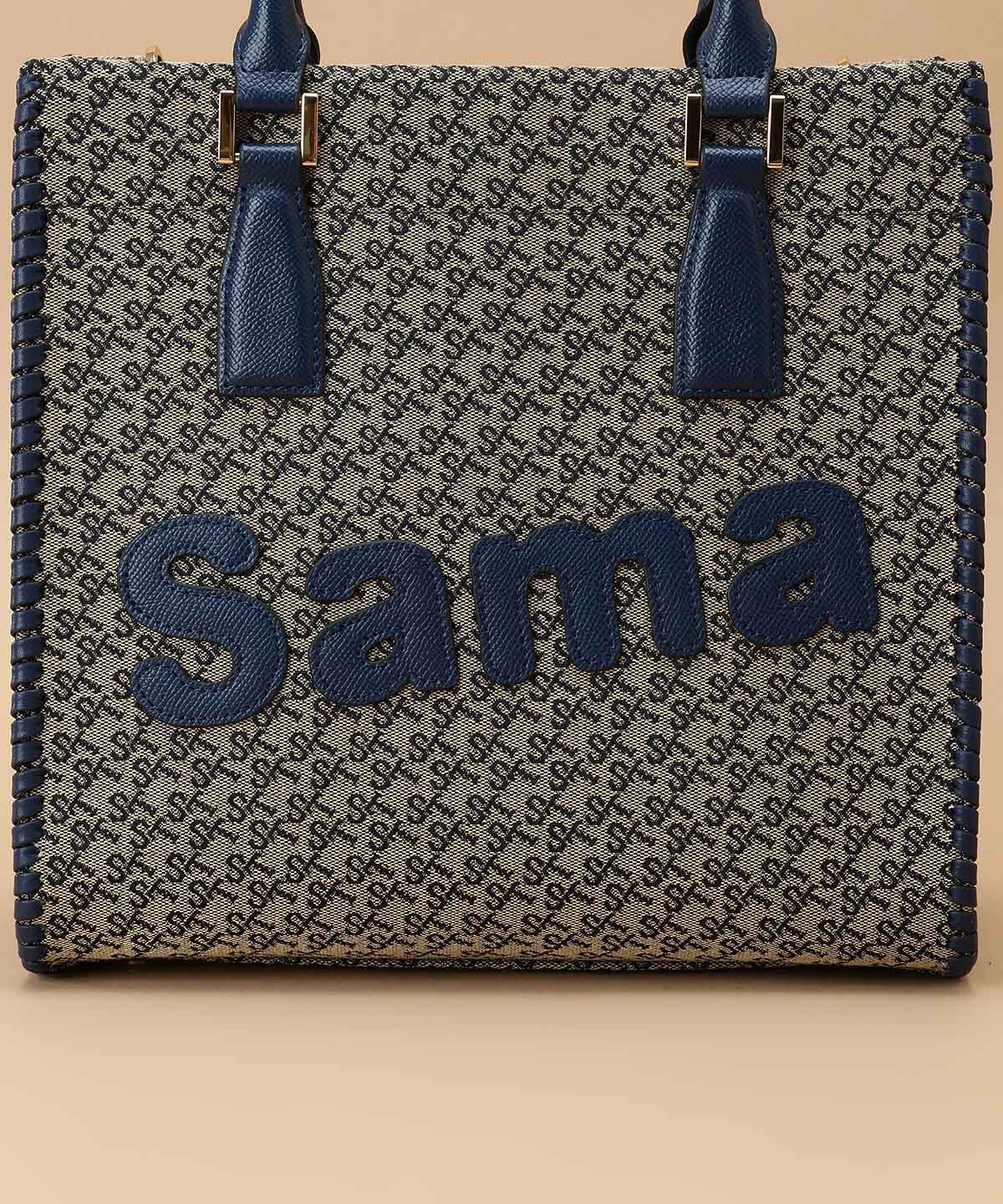 Samantha Thavasa「ST Jacquard サマタバスクエアトートバッグ」|トートバッグ|