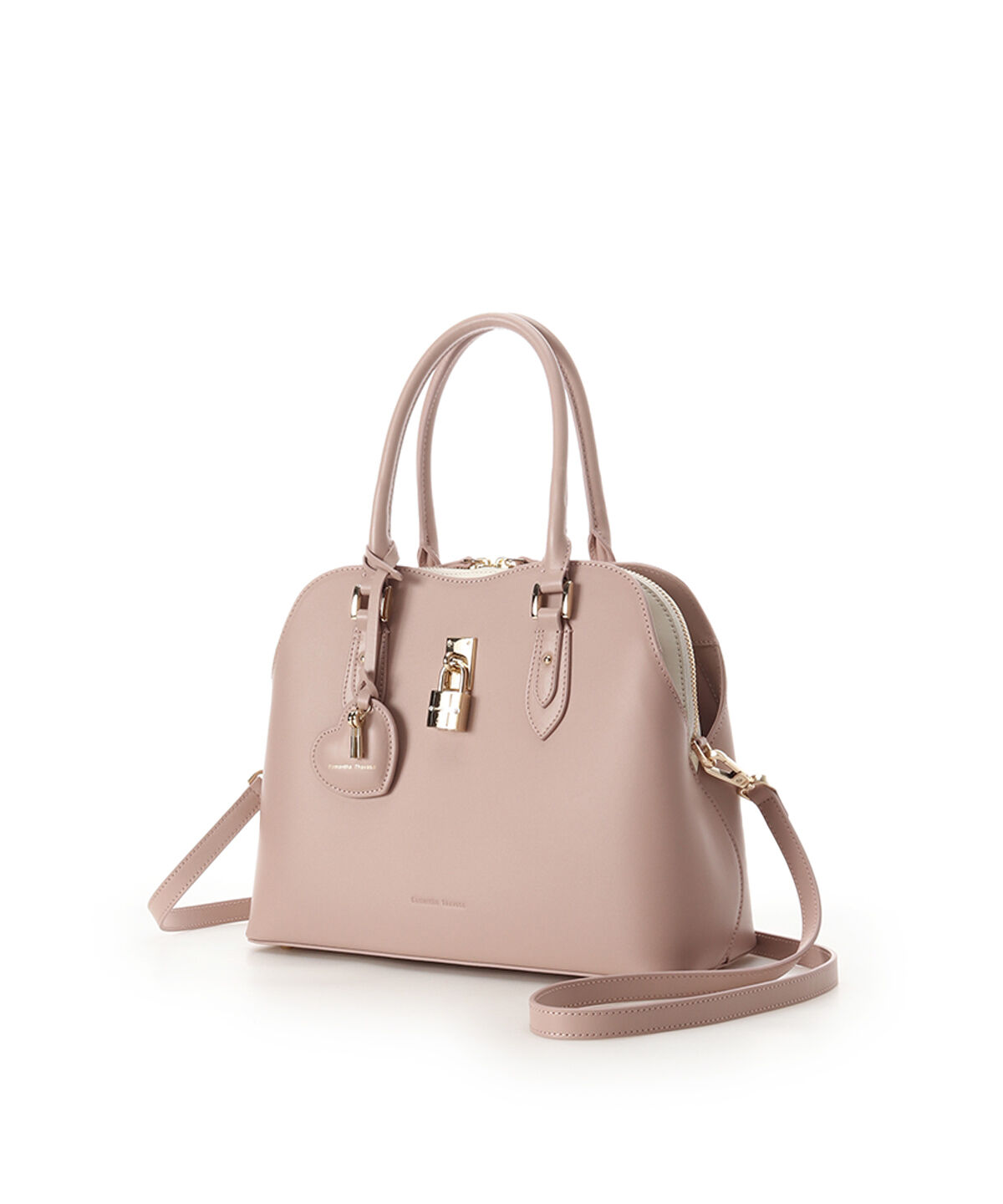 Samantha Thavasa「ハートモチーフレザーハンドバッグ 大サイズ」|ハンドバッグ|