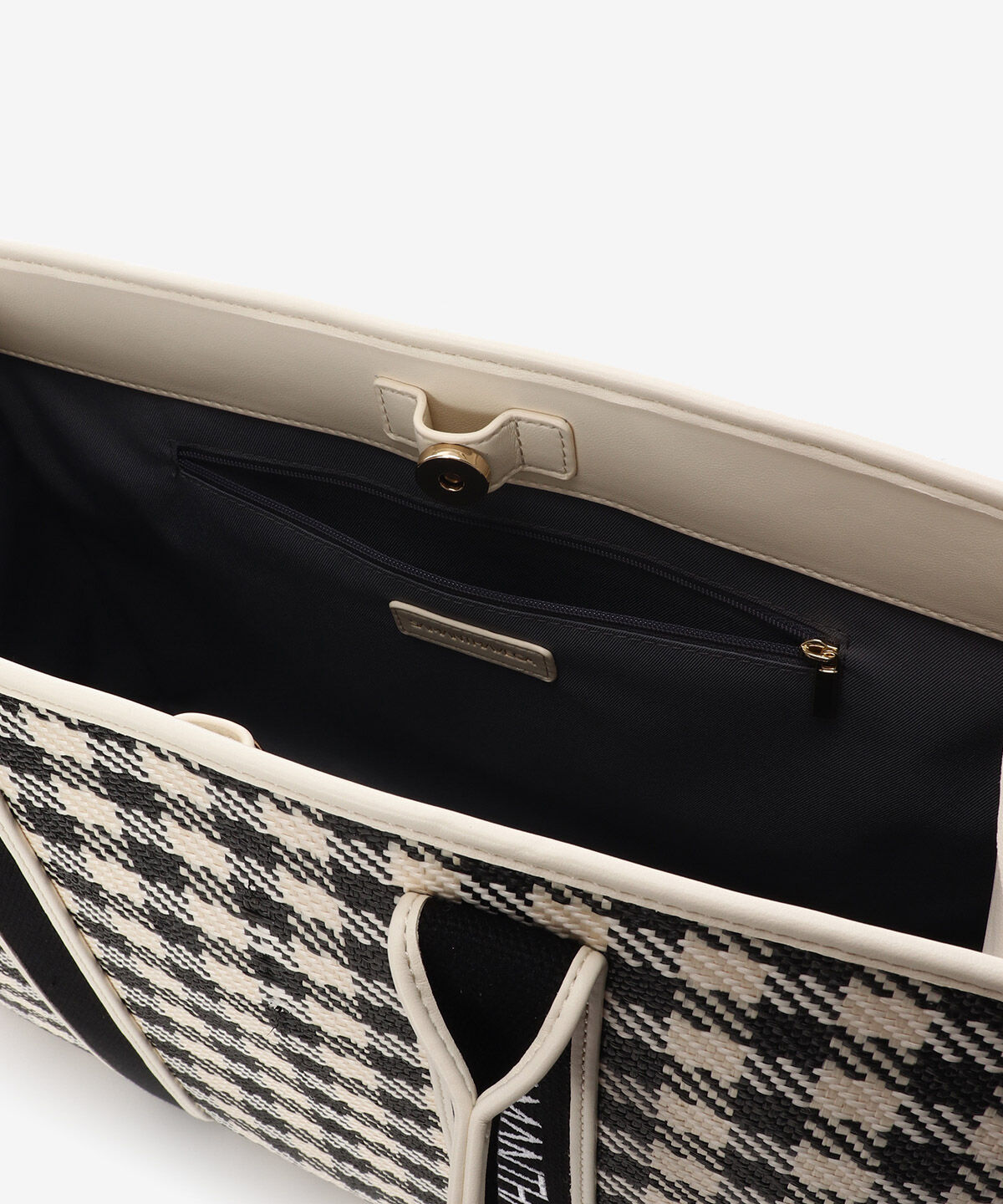 Samantha Vega「ロゴテープギンガムチェックA4トート」|トートバッグ|