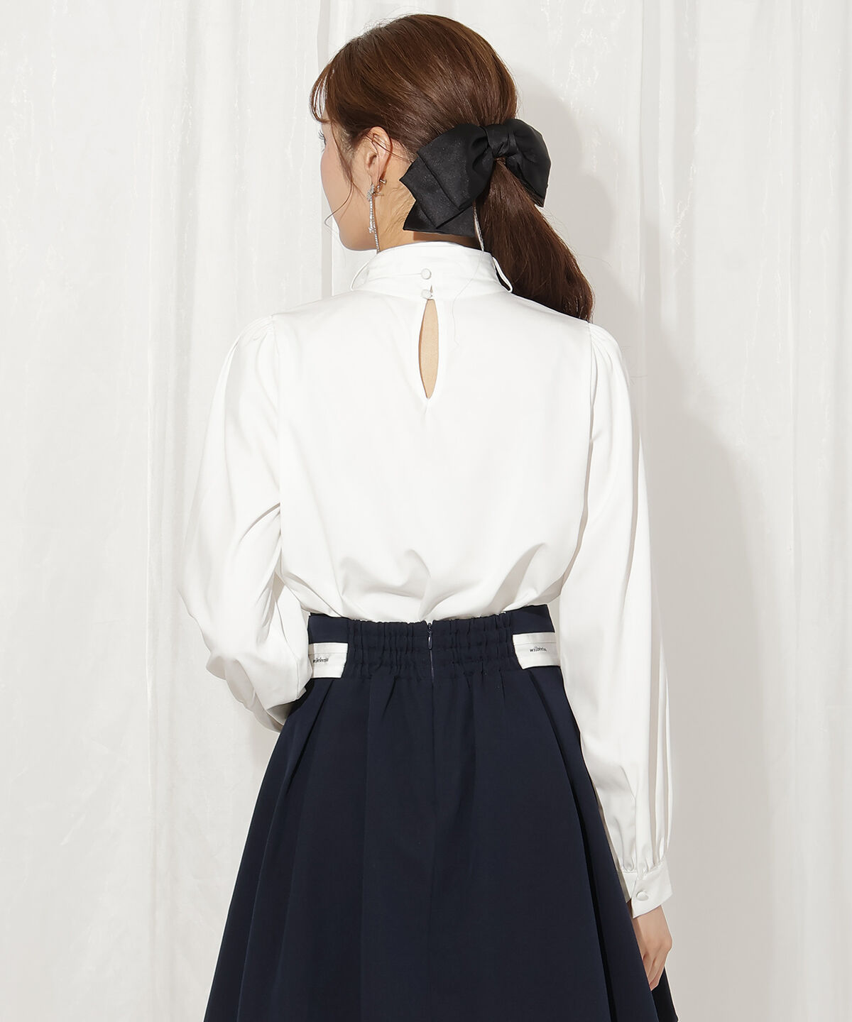 WILLSELECTION「ボリュームスリーブピンタックブラウス」|シャツ・ブラウス|