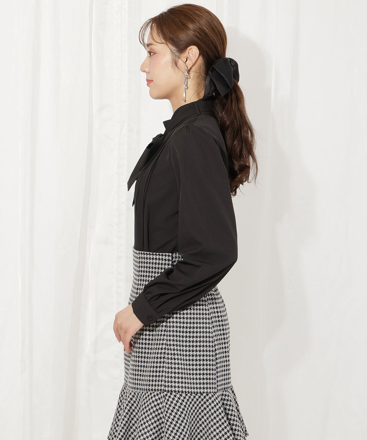 WILLSELECTION「ボリュームスリーブピンタックブラウス」|シャツ・ブラウス|