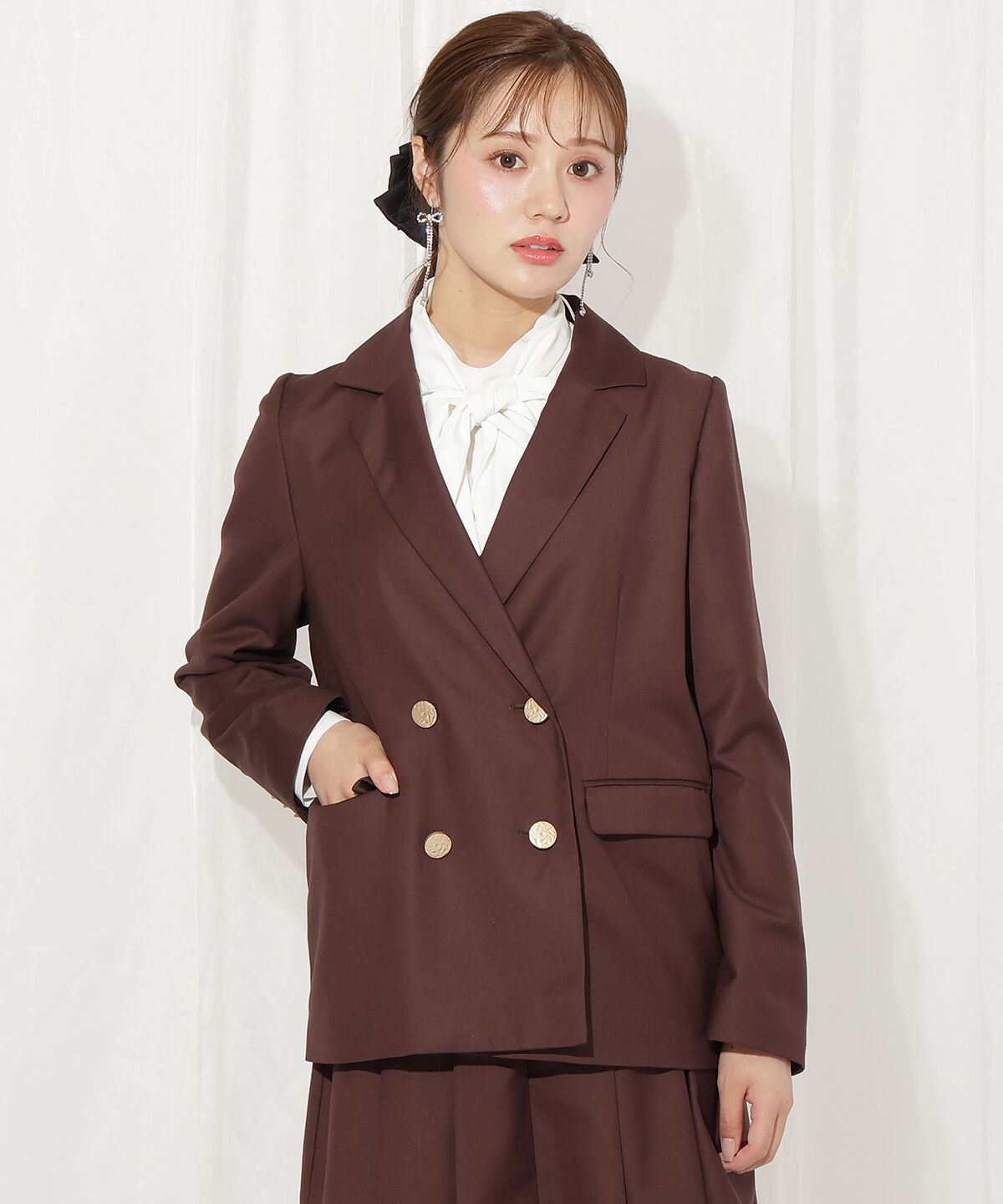 WILLSELECTION「ゴールドボタンテーラードジャケット」|テーラードジャケット|