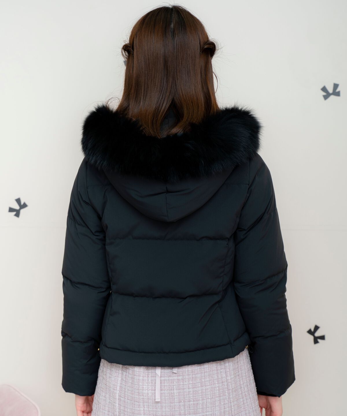 WILLSELECTION「FOXファー付きショートダウン」|ダウン|