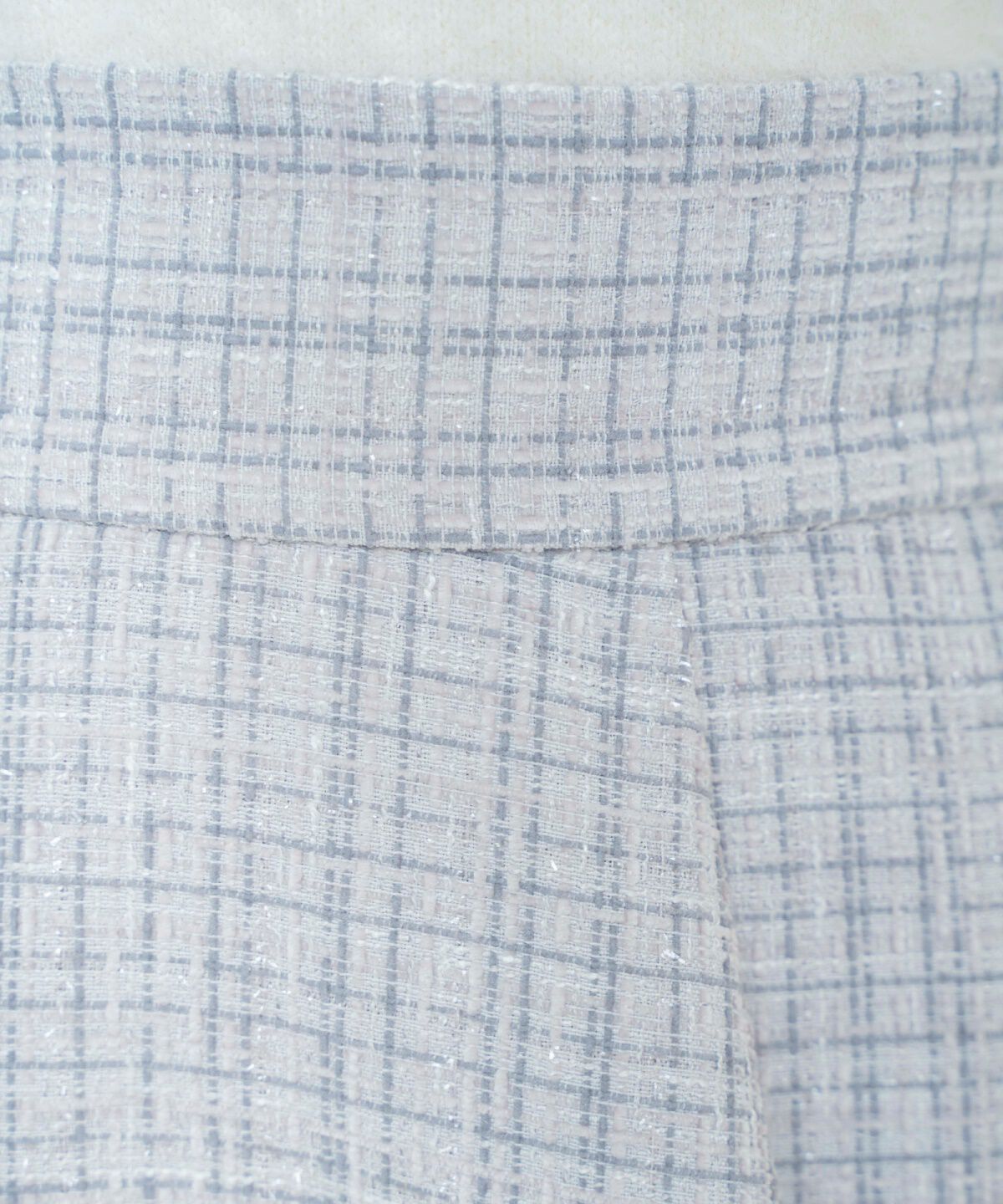 WILLSELECTION「バックスピンドルラメツイードフレアスカート」|フレア|