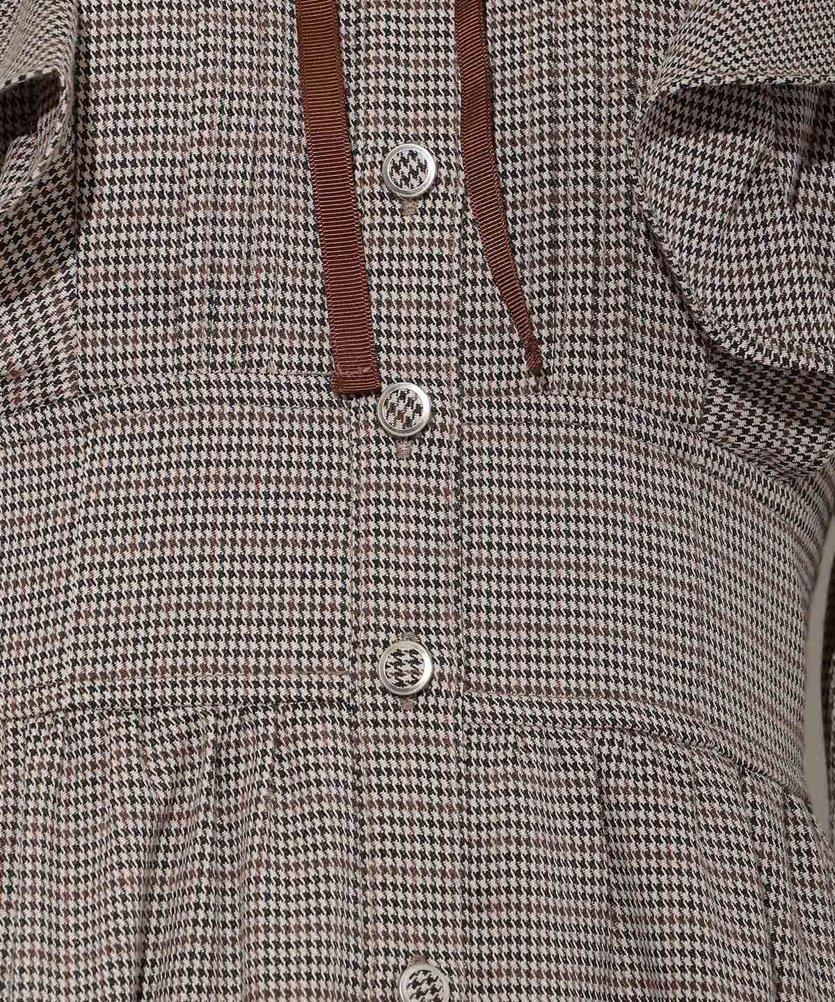 WILLSELECTION「リボンタイティアードシャツワンピース」|ワンピース|