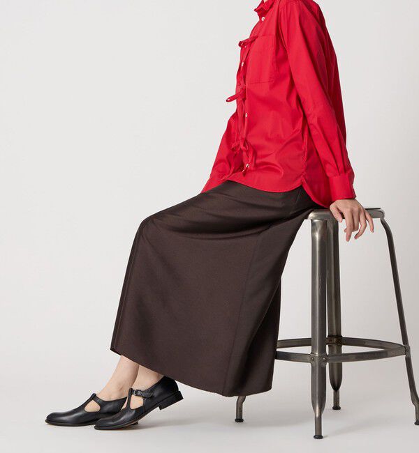 ODETTE E ODILE「ダブルTストラップ フラット25&uarr;」|ローファー|