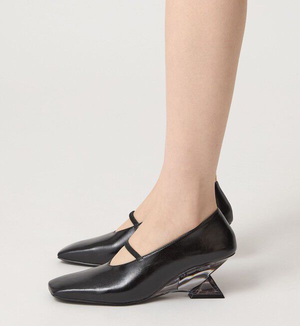 ODETTE E ODILE「＜SY＞ クリアウェッジ パンプス60&uarr;」|パンプス|