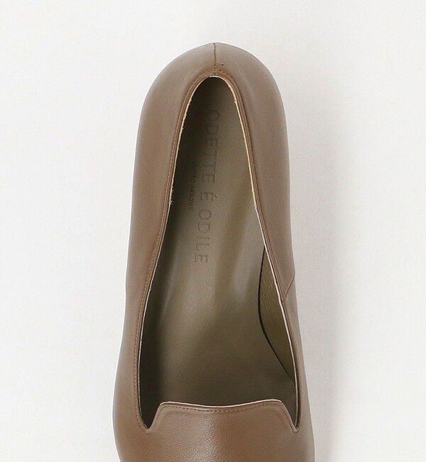 ODETTE E ODILE「ディープナロースクエア パンプス40&uarr;」|パンプス|