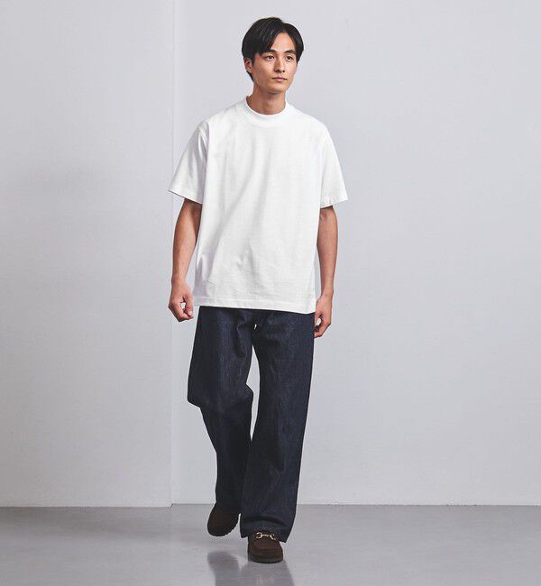 UNITED ARROWS「SARROWS/サローズ オーガニックコットン モックネック Tシャツ」|Tシャツ・カットソー|