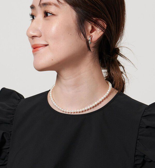 UNITED ARROWS「＜les bonbon＞GLOW パール ネックレス」|ネックレス|