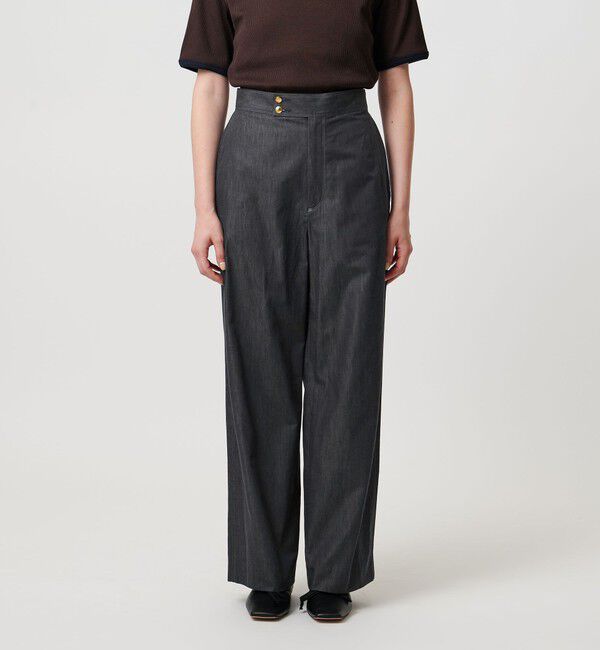 UNITED ARROWS「コットン デニムライク ワイドパンツ」|その他|