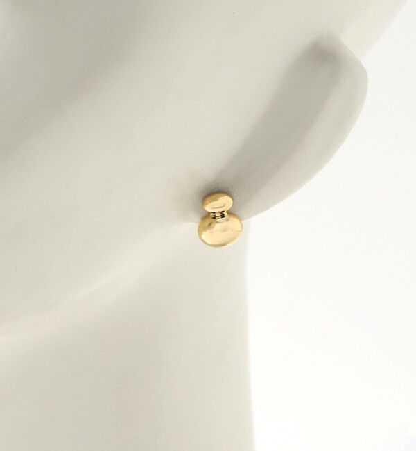 UNITED ARROWS「2オーバル ドーム ピアス」|ピアス|