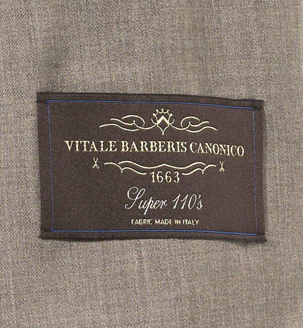 UNITED ARROWS「Vitale Barberis Canonico ノーラペルジャケット」|ノーカラージャケット|