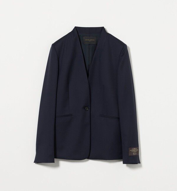 UNITED ARROWS「Vitale Barberis Canonico ノーラペルジャケット」|ノーカラージャケット|