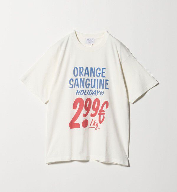 UNITED ARROWS「【別注】＜HOLIDAY BOILEAU＞ORANGE SANGUINE Tシャツ」|Tシャツ・カットソー|
