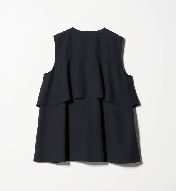 UNITED ARROWS「シアー バックフレア ベスト ‐ウォッシャブル‐」|ベスト・ジレ|
