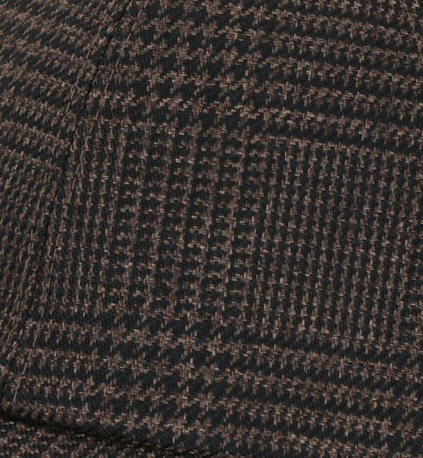 UNITED ARROWS「グレンチェック キャップ UV」|キャップ・キャスケット|