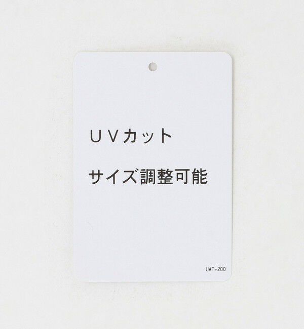 UNITED ARROWS「グレンチェック キャップ UV」|キャップ・キャスケット|