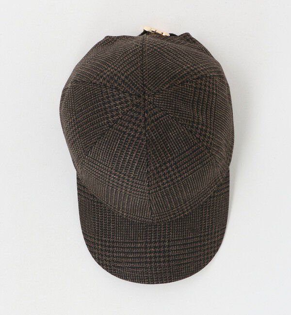 UNITED ARROWS「グレンチェック キャップ UV」|キャップ・キャスケット|