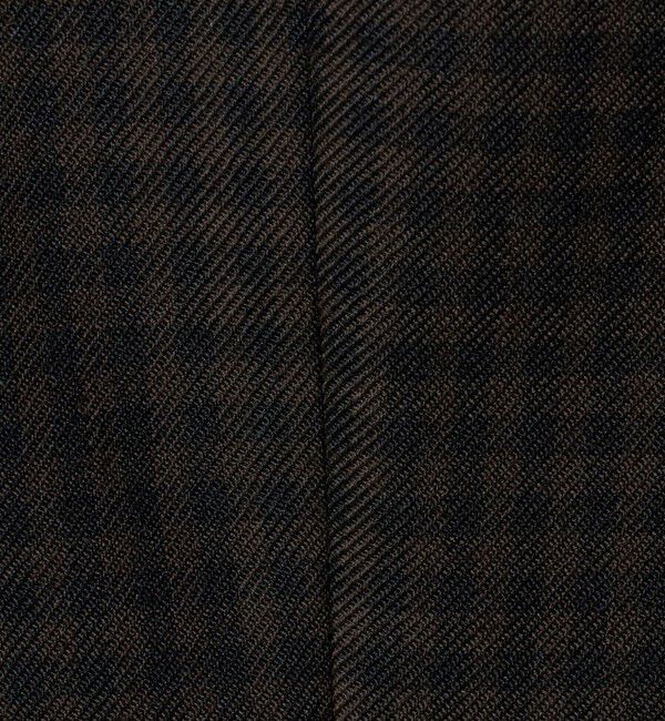 UNITED ARROWS「モダンチェック ノープリーツ ワイドストレート パンツ」|その他|