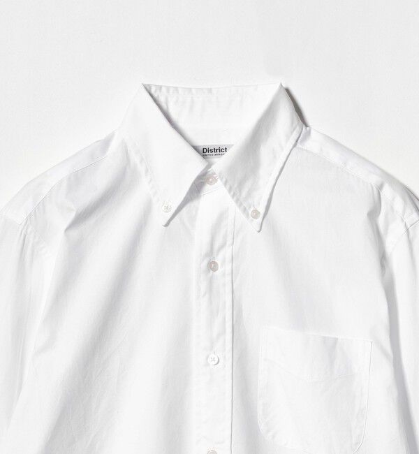 UNITED ARROWS「＜District＞ブロード ボタンダウンシャツ」|シャツ・ブラウス|