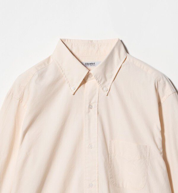 UNITED ARROWS「＜District＞ブロード ボタンダウンシャツ」|シャツ・ブラウス|