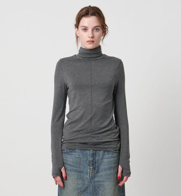 ASTRAET「＜ASTRAET＞テンジク タートルネックカットソー」|Tシャツ・カットソー|