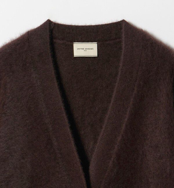 UNITED ARROWS「フォックスカシミヤ ミドル カーディガン」|カーディガン|