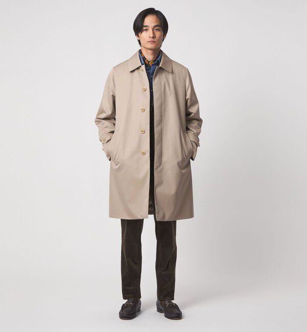 UNITED ARROWS ギャバジン ステンカラーコート 撥水 ギャバジン ステンカラーコート 撥水（UNITED ARROWS）｜ルミネの