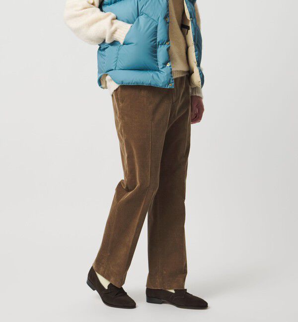 UNITED ARROWS「コーデュロイ モダンストレート パンツ」|その他|MD.BROWN