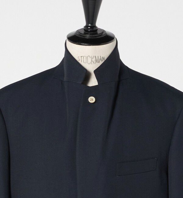 UNITED ARROWS「＜District＞ギャバジン リラックス シングル 2ボタンブレザー」|テーラードジャケット|