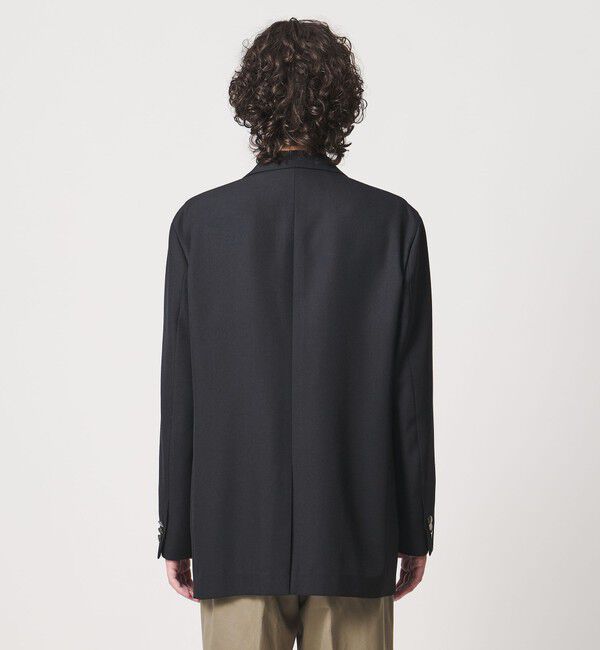 UNITED ARROWS「＜District＞ギャバジン リラックス シングル 2ボタンブレザー」|テーラードジャケット|