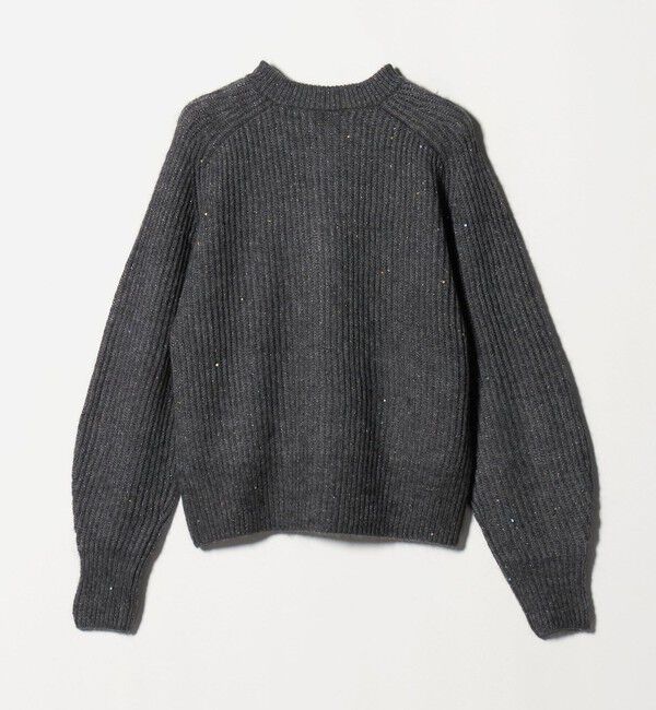 UNITED ARROWS「フラワー スパンコール カーディガン」|カーディガン|