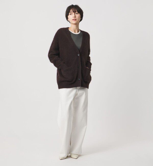 UNITED ARROWS「リブ バイカラー パイピング カットソー」|Tシャツ・カットソー|