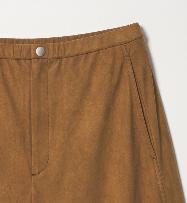 UNITED ARROWS「スエード ライク イージー パンツ」|チノ|