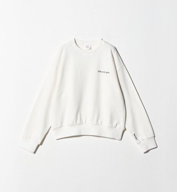 UNITED ARROWS「【別注】＜HANDTEX＞メッセージ スウェット」|Tシャツ・カットソー|
