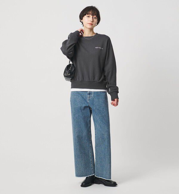 UNITED ARROWS「【別注】＜HANDTEX＞メッセージ スウェット」|Tシャツ・カットソー|